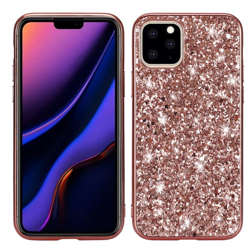 Glitrende Rosa Guld Cover til iPhone 11 – Fantastisk Beskyttelse!
