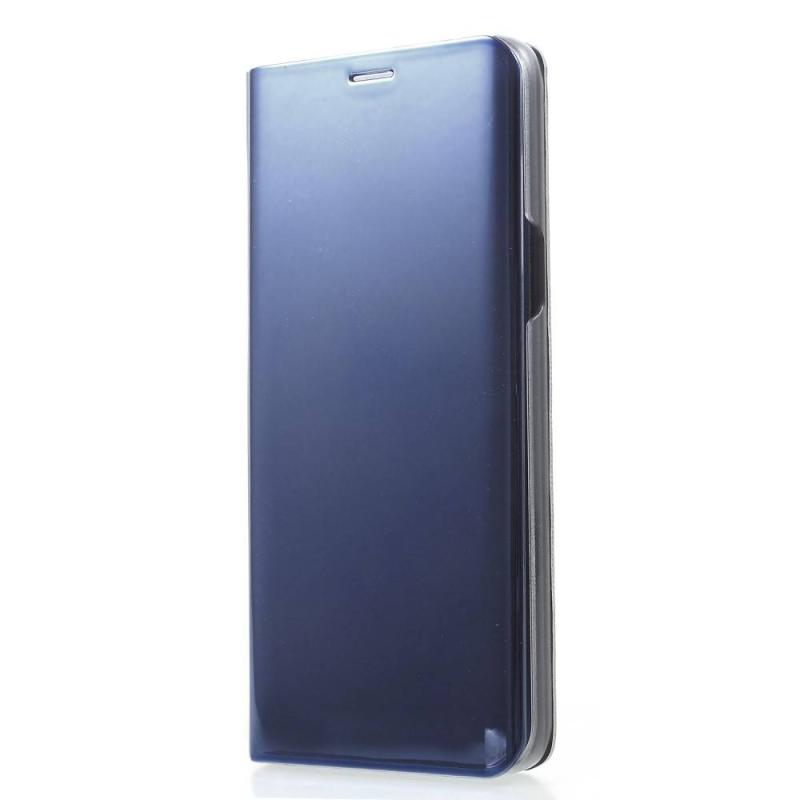 Samsung Galaxy S9 View Window Læder Cover - Blå