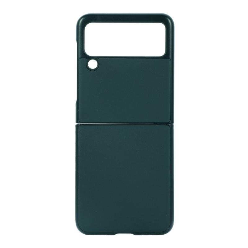 Samsung Galaxy Flip3 5G Ægte Læder Cover - Grøn