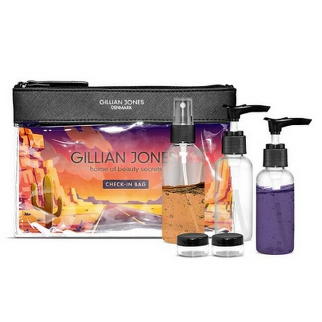 Gillian Jones Check In Bag med Flasker - Fantastisk Tilbud!