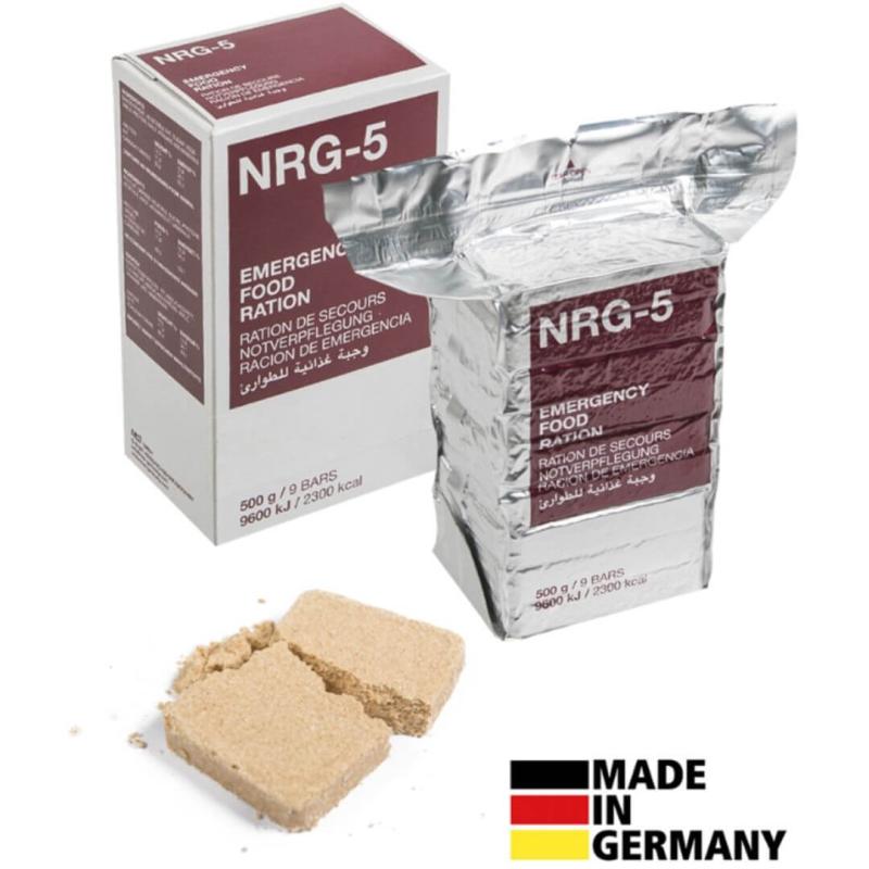 Nødration NRG-5 - 20 års holdbarhed til overlevelse