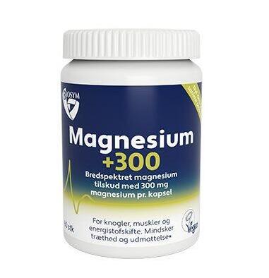 Magnesium 300 mg - 60 Kapsler fra Biosym på tilbud!