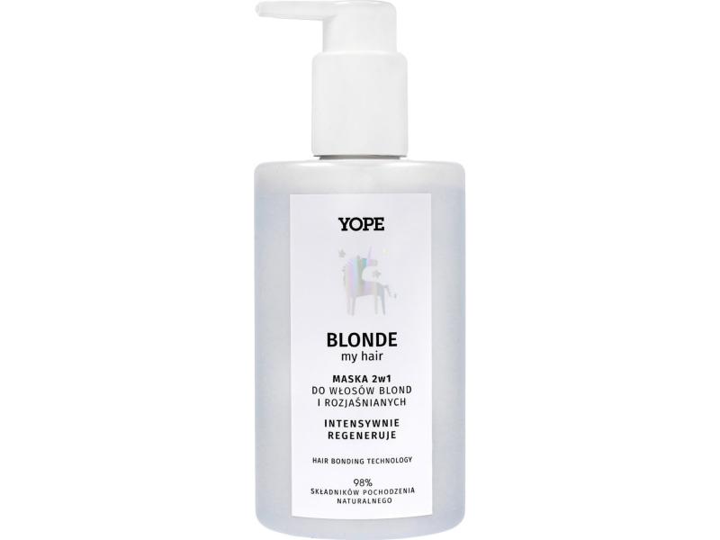 _blond Hårmaske 2in1 300ml fra Yope