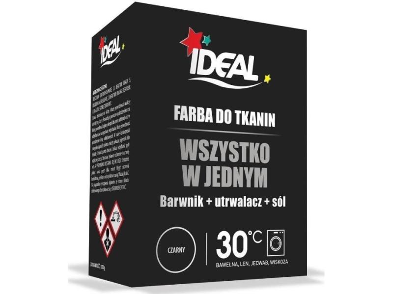 _all In One Tøjfarve Sort 350g fra Ideal
