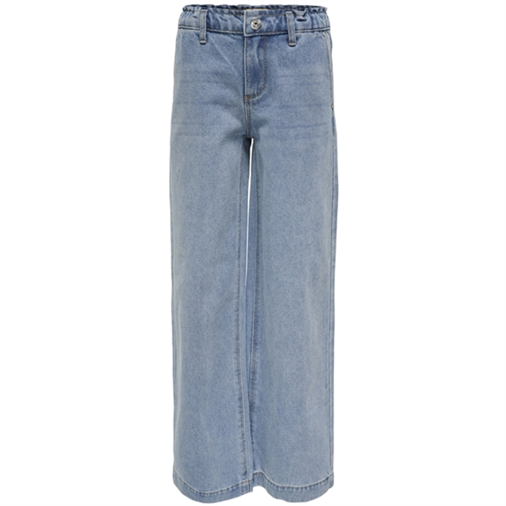 Lysblå Comet Wide Denim Jeans fra Kids Only - Udsalg!